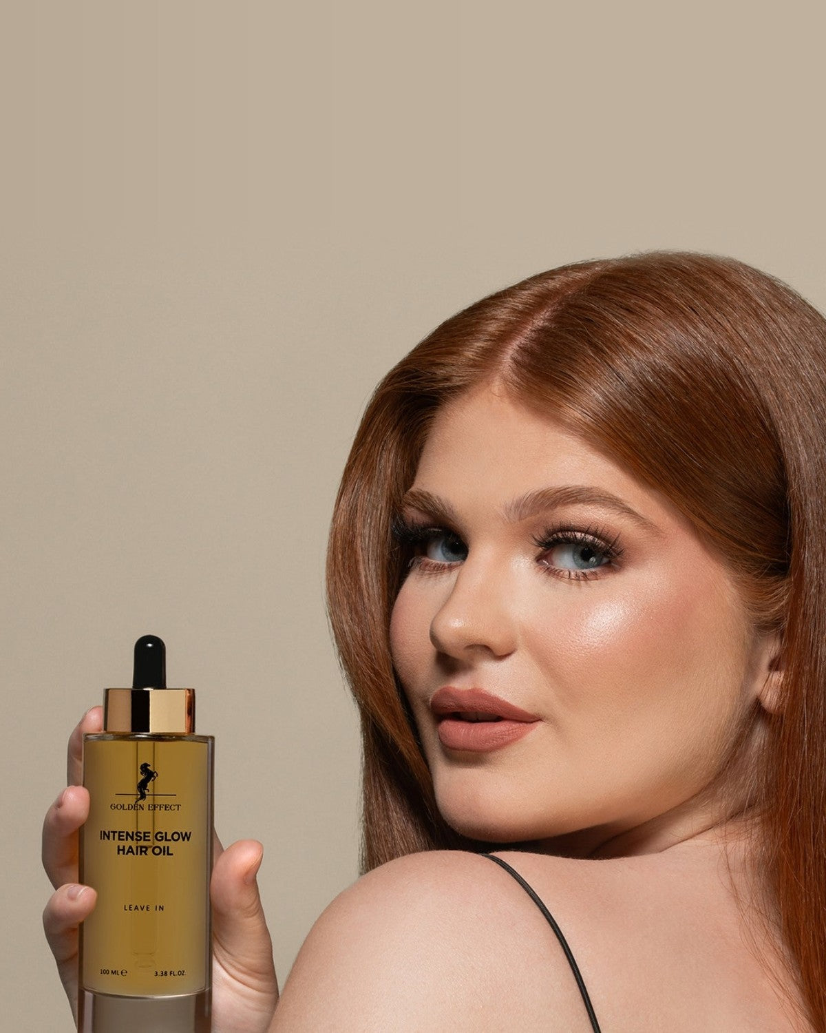 Intense Glow Hair Oil in glanzend haar