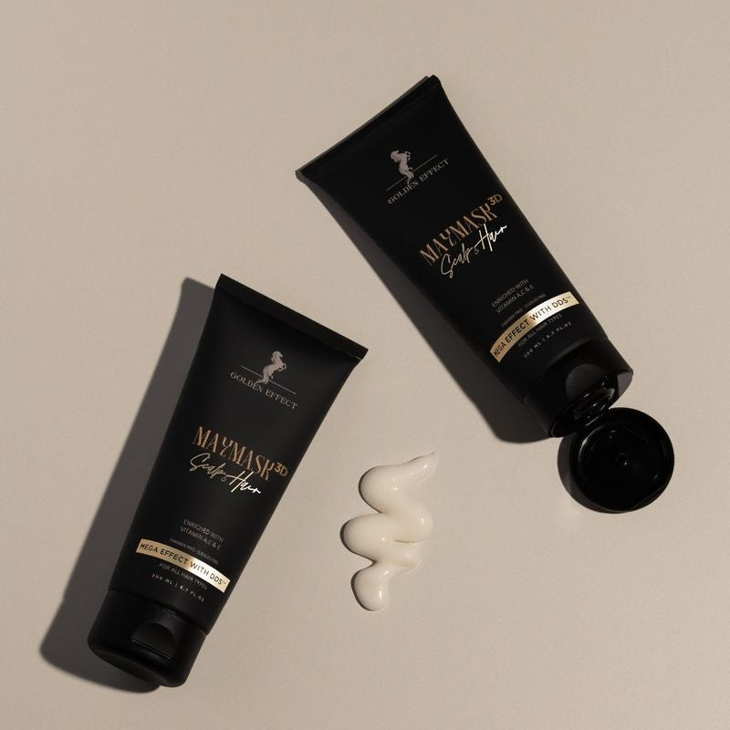 Scrub en masker samen